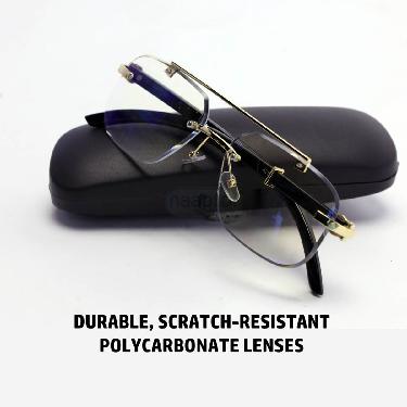 Premium Rimless Adaptive Power Reading Glasses (ORG35)