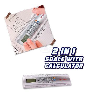 2 in 1 Scale with Calculator (SCRC)