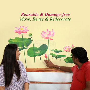 3D Flower Wall Sticker (3DWS5)