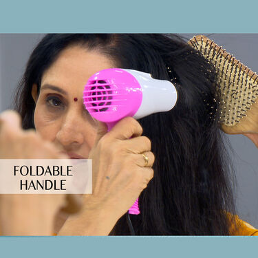 Foldable Hair Dryer + Hair Straightener (SD2)