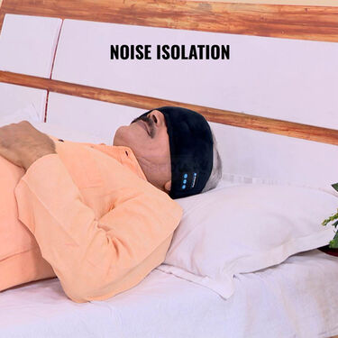 Sleep Mask With Wireless Bluetooth Sleep Headphones (SMB)