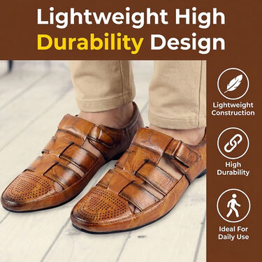 Jenja Men's Leatherite Sandal (J2) - Pick Any 1