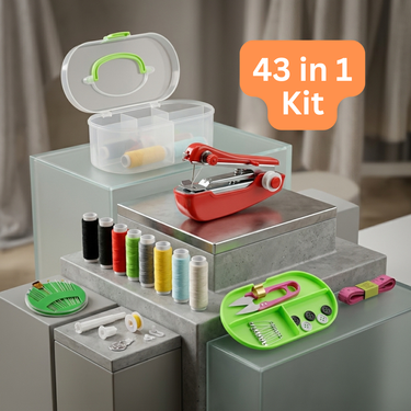 Mini Sewing Machine + 43 in 1 Sewing Kit (SM1)
