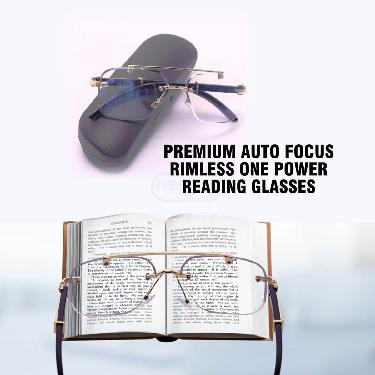 Premium Rimless Adaptive Power Reading Glasses (ORG35)