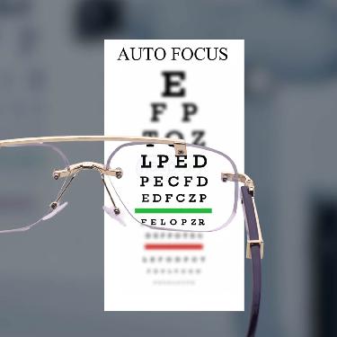 Premium Rimless Adaptive Power Reading Glasses (ORG35)