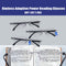 Rimless Adaptive Power Reading Glasses B1 G2 Free (3RG1)