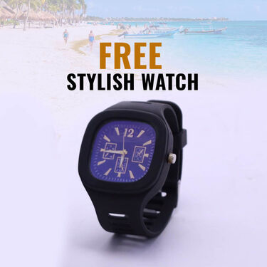 Royal Lion Design Aviator Sunglasses With Free Stylish Watch (ASGW2)