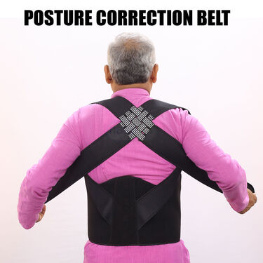 Advance Back Posture Correction Belt With Magnetic Therapy (PRS95)