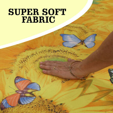 Butterfly Print Double Bed Sheets (DBS6)