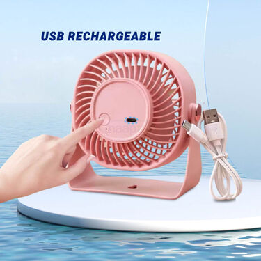 Rechargeable 360 Degree Desk Fan (EF21)