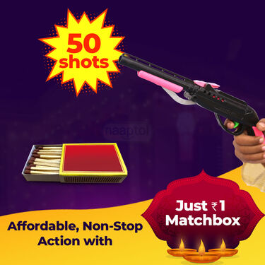 Matchstick Gun For Diwali - Buy 1 Get 1 FREE (MG1)