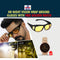 HD night Vision Wrap Around Glasses + FREE Golden Watch (NVW1)