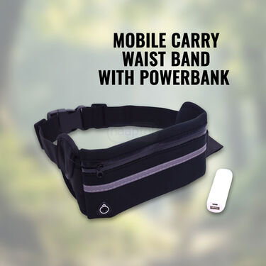 Mobile Carry Waistband With Powerbank (PB25)