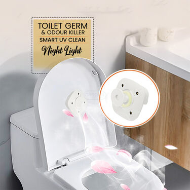 Toilet Germ & Odour Killer Smart UV Clean Night Light