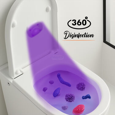 Toilet Germ & Odour Killer Smart UV Clean Night Light